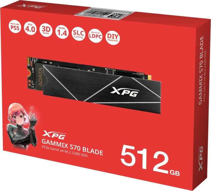 ADATA XPG GAMMIX S70 BLADE 512GB