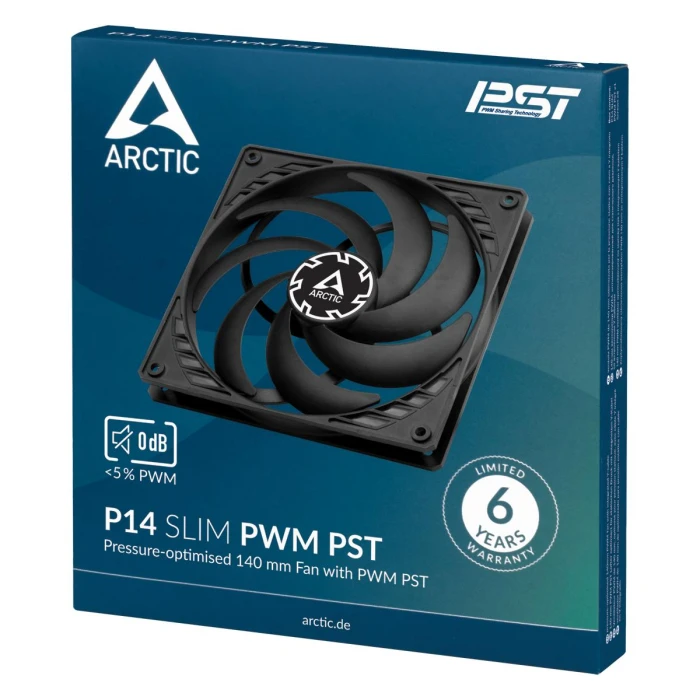 ARCTIC P14 SLIM PWM PST