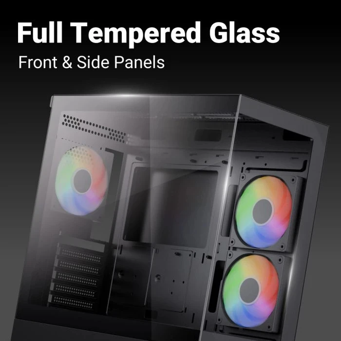 AeroCool P500D Digi - Black