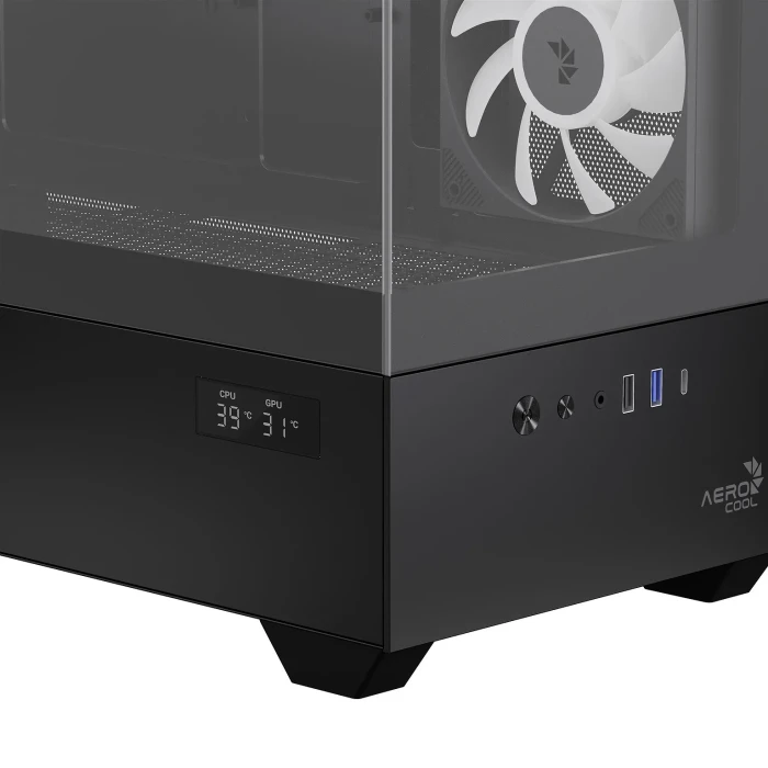 AeroCool P500D Digi - Black
