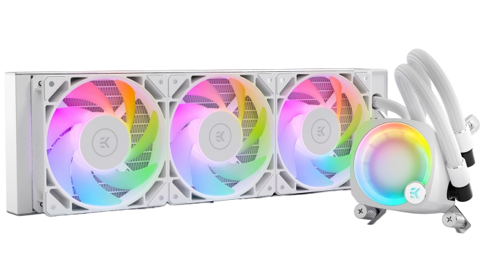 EKWB EK-Nucleus AIO CR360 Lux D-RGB - White