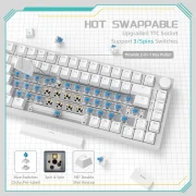 Ajazz AK820 Blue Light - Blue Tactile