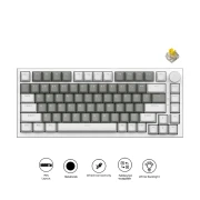 Ajazz AK820 White Light - Yellow Linear