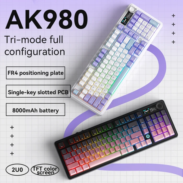 Ajazz Wireless AK980 V2 - Linear
