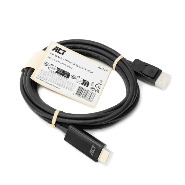 ACT DisplayPort > HDMI - 5.0m