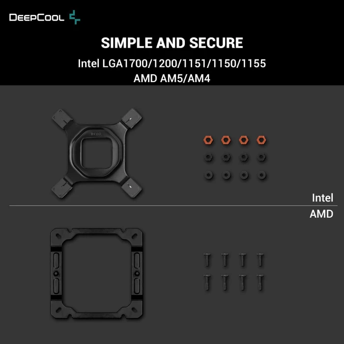 DeepCool AK400 Zero Dark Plus