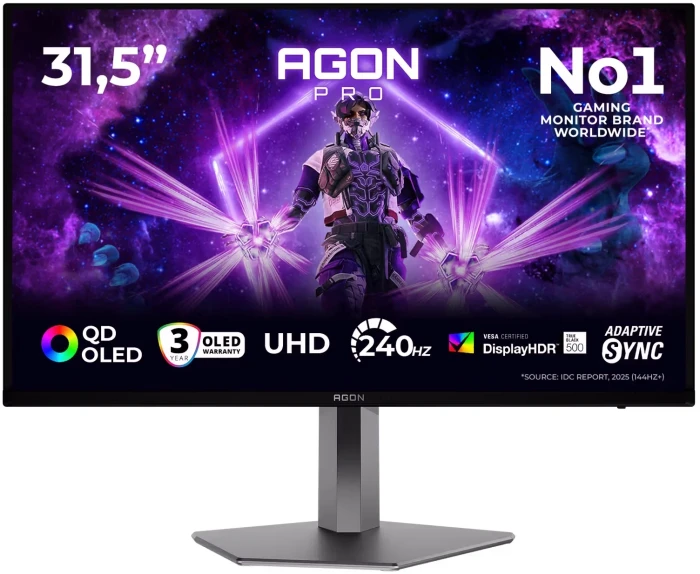 AOC AG326UZD2 31.5" QD-OLED 4K 240Hz