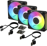 ARCTIC BioniX P12 A-RGB 3in1 - Black