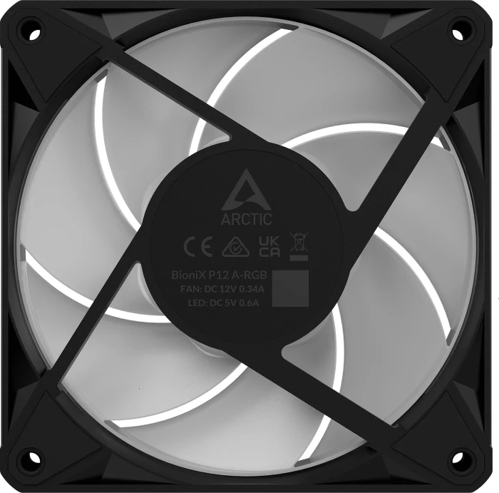 ARCTIC BioniX P12 A-RGB - Black