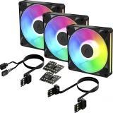 ARCTIC BioniX P14 A-RGB 3in1 - Black
