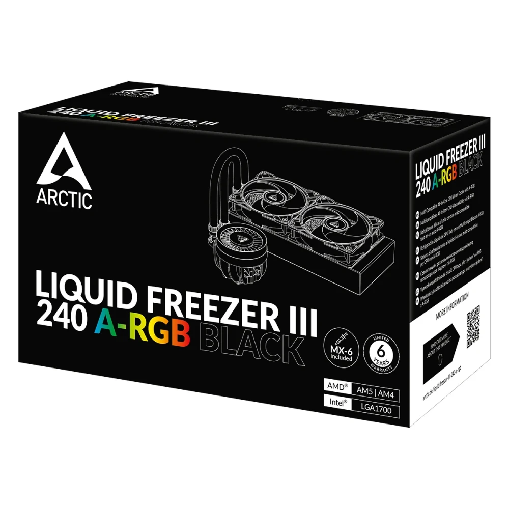 Arctic Liquid Freezer III 240 A-RGB Black