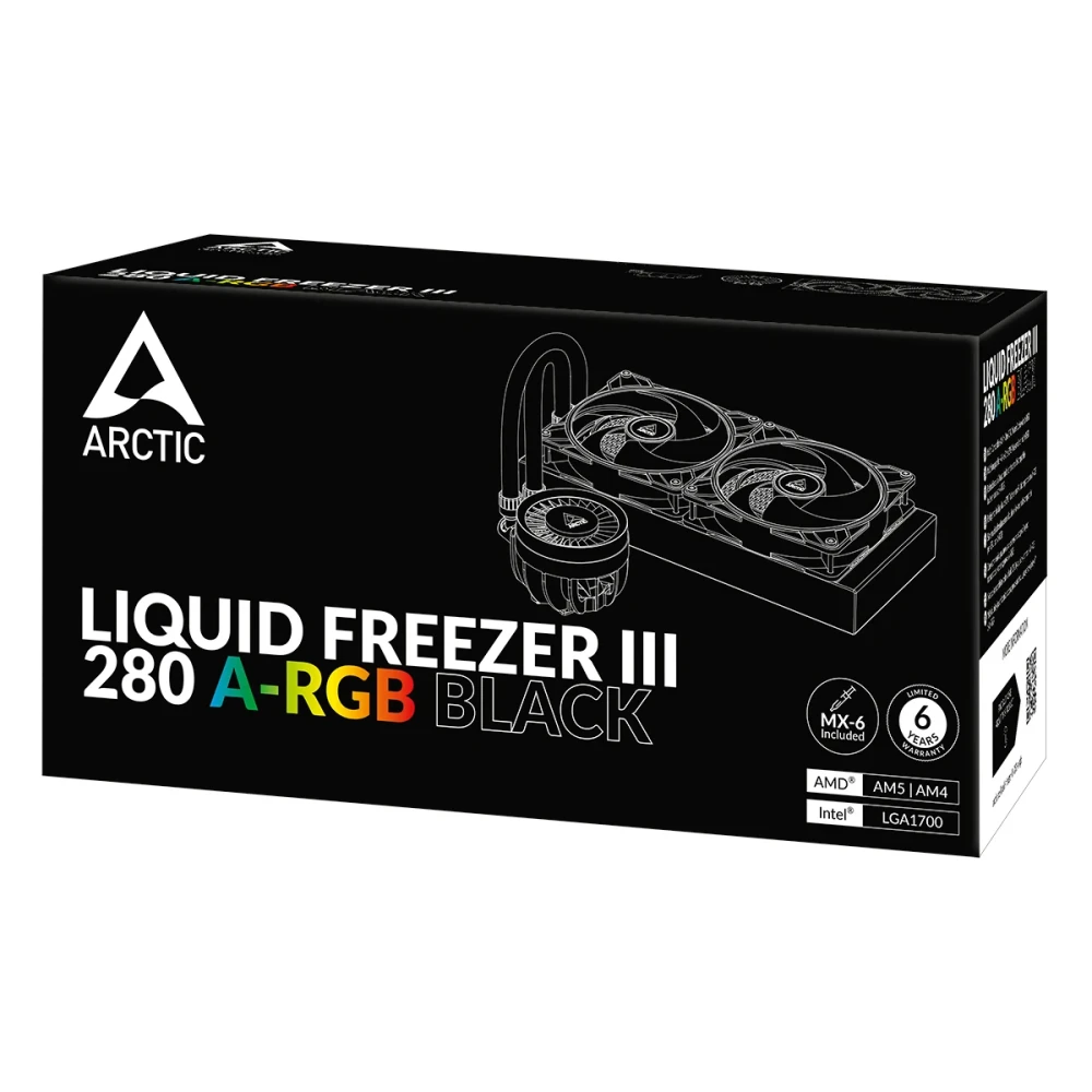 Arctic Liquid Freezer III 280 A-RGB Black