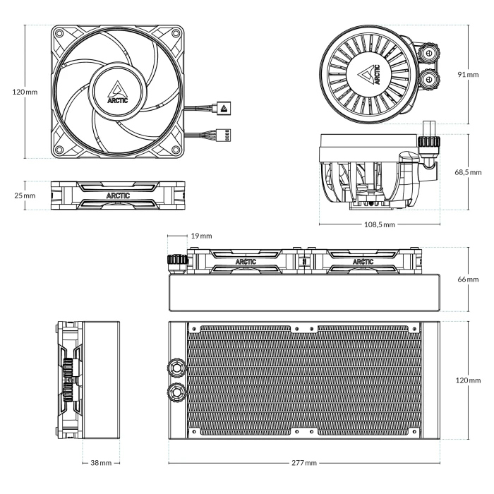 Arctic Liquid Freezer III Pro 240