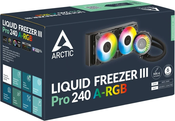 Arctic Liquid Freezer III Pro 240 A-RGB