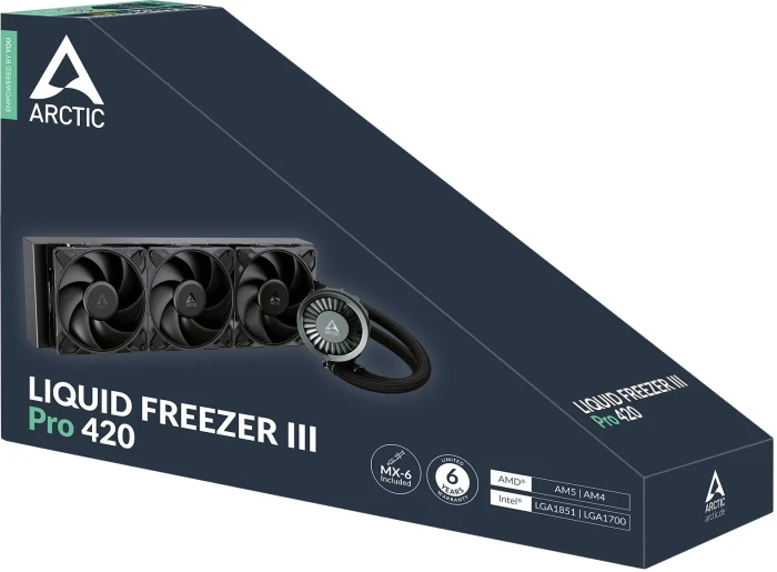 Arctic Liquid Freezer III Pro 420 Black
