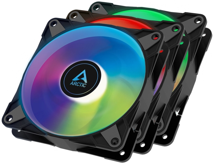 ARCTIC P12 A-RGB Black 3in1