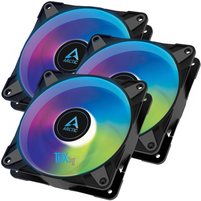 ARCTIC P12 A-RGB Black 3in1