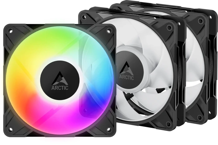 ARCTIC P12 Pro A-RGB Black 3in1