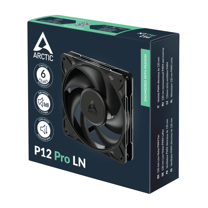 ARCTIC P12 Pro LN - Black