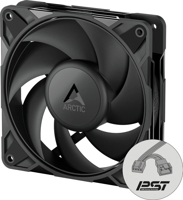 Arctic P12 Pro PST LN Black - 5in1