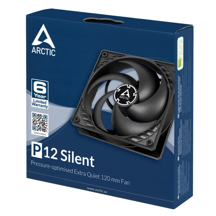 Arctic P12 Silent Black
