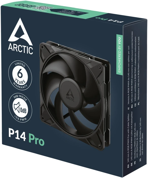 ARCTIC P14 Pro Black
