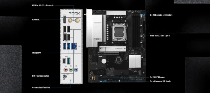 ASRock B650 Rock WiFi 7