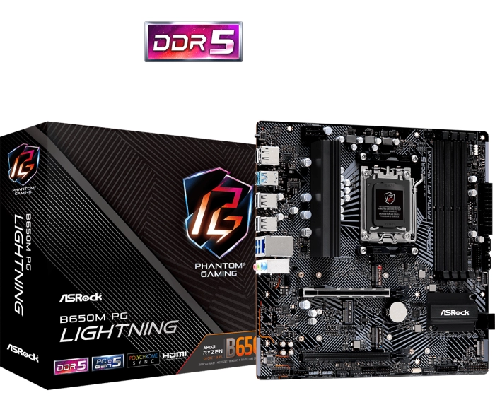 ASRock B650M PG Lightning