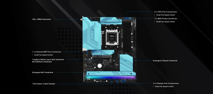 ASRock B850 Pro RS WiFi