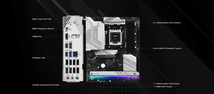 ASRock B850 Pro RS WiFi