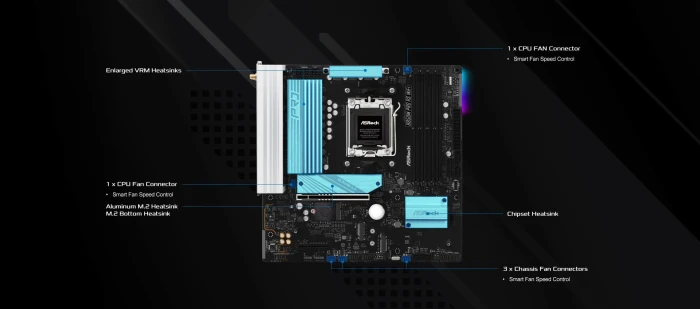 ASRock B850M Pro RS WiFi