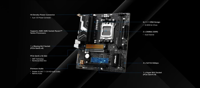 ASRock B850M-X WiFi R2.0