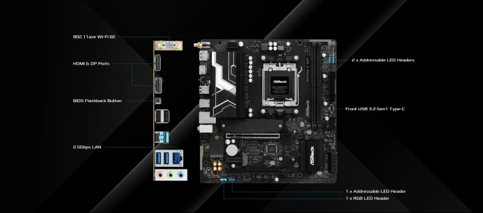 ASRock B850M-X WiFi R2.0