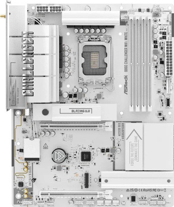 ASRock B860 Challenger WiFi White