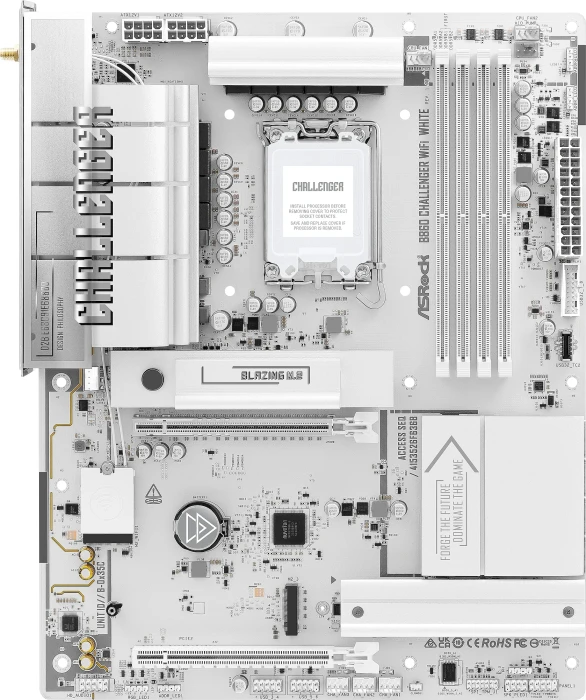 ASRock B860 Challenger WiFi White