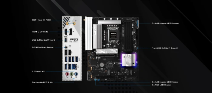ASRock B860 Pro RS WiFi