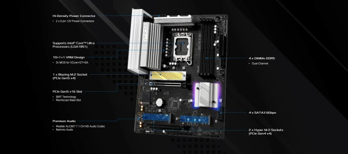 ASRock B860 Pro RS WiFi