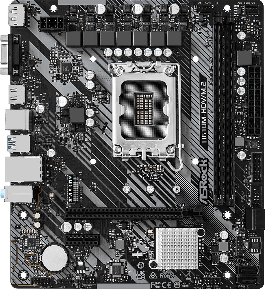 ASRock H610M-HDV/M.2 R2.0 DDR4