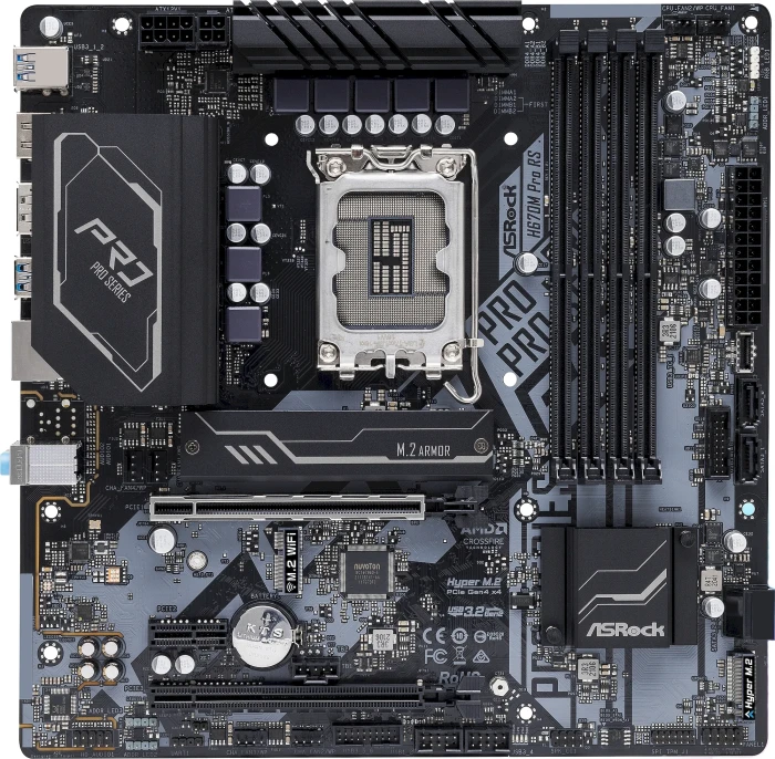 ASRock H670M PRO RS DDR4