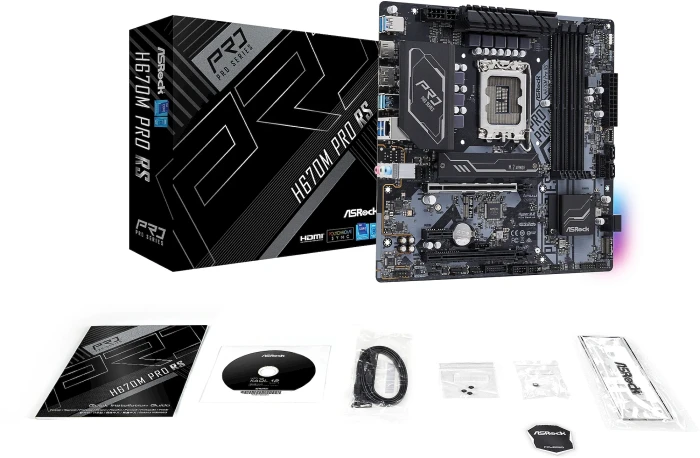 ASRock H670M PRO RS DDR4