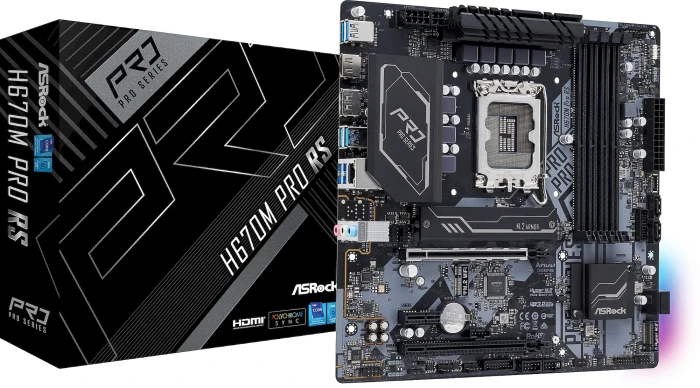 ASRock H670M PRO RS DDR4