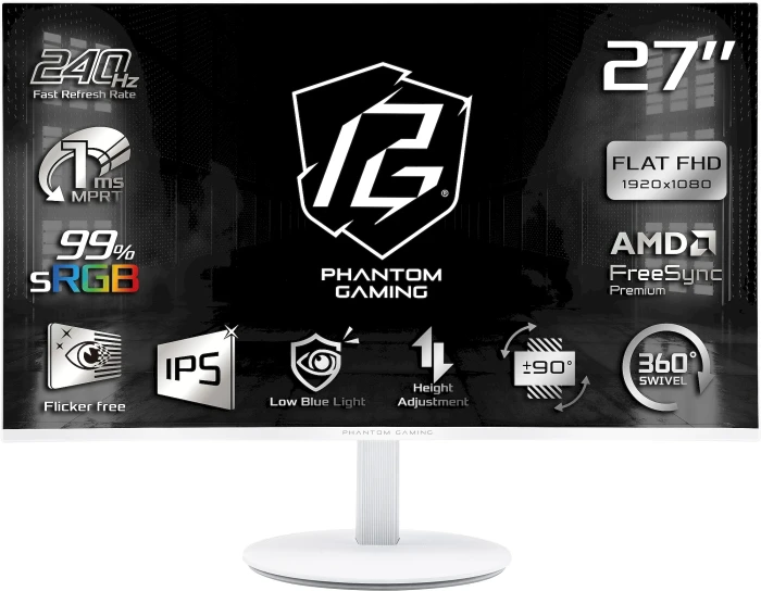 ASRock PG27FFS2E-W 27" IPS 240Hz