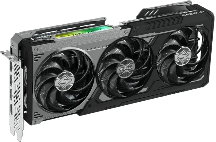 ASRock RX 9070 XT Steel Legend Dark