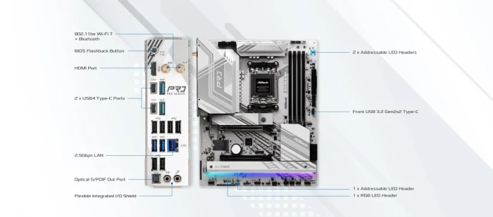 ASRock X870 PRO RS WIFI