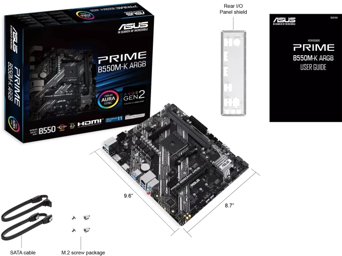 ASUS PRIME B550M-K ARGB