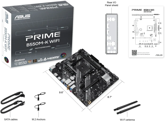 ASUS PRIME B550M-K WIFI