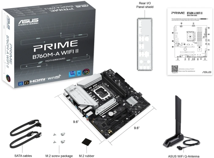 ASUS PRIME B760M-A WIFI II D5
