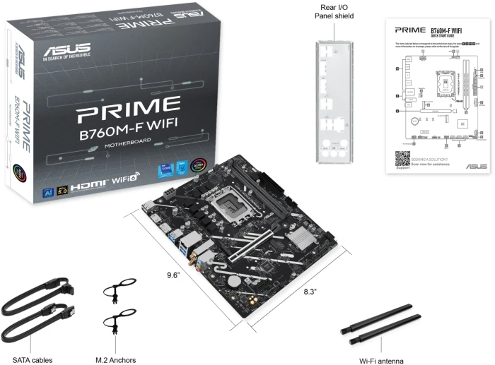 ASUS PRIME B760M-F WIFI D5