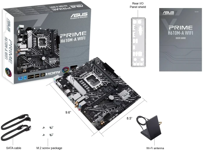 ASUS PRIME H610M-A WIFI DDR5