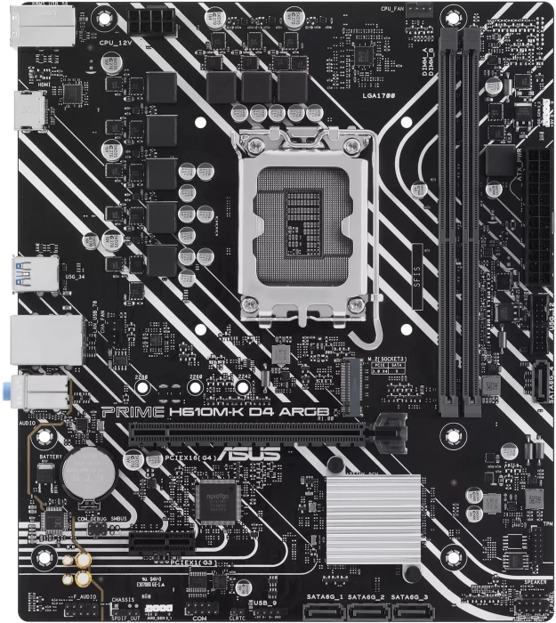 ASUS PRIME H610M-K ARGB DDR4